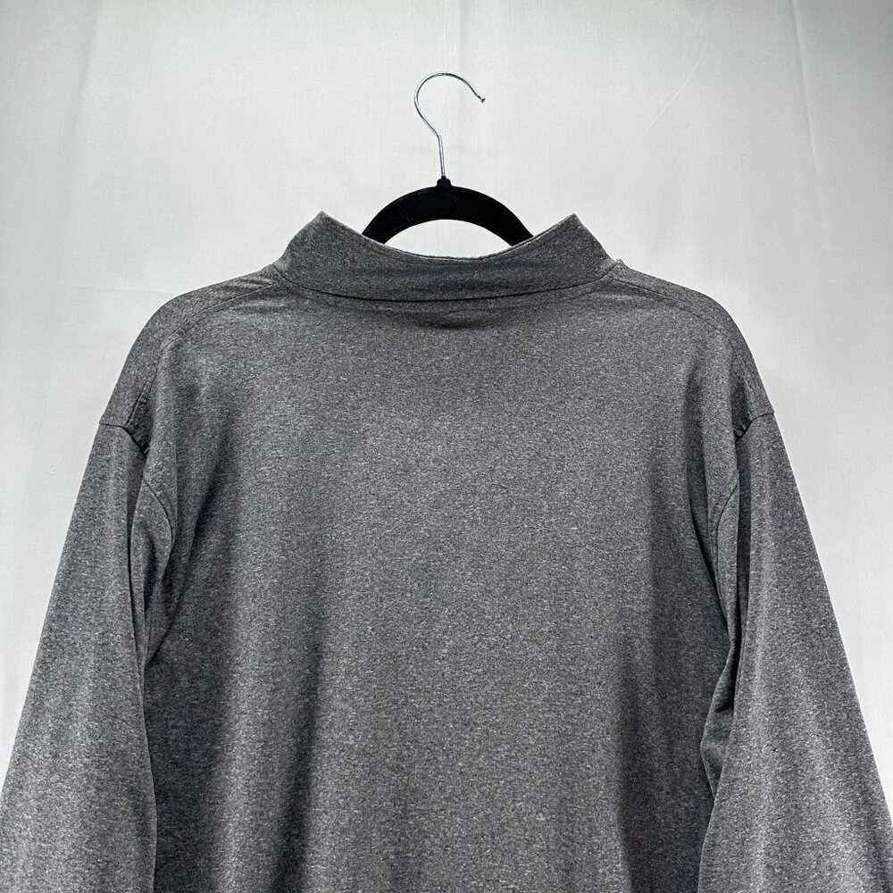 NBA Unk Los Angeles Lakers Shirt Mens Sz XL Quarter Zip Pullover Heathered Gray - Picture 5 of 11